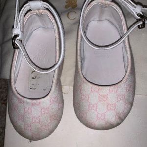 Authentic Gucci baby shoes 0-6